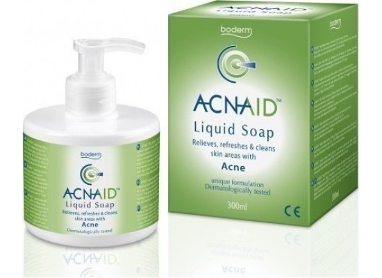 Βoderm Acnaid Liquid Soap Υγρό Σαπούνι Καθαρισμού 300ml