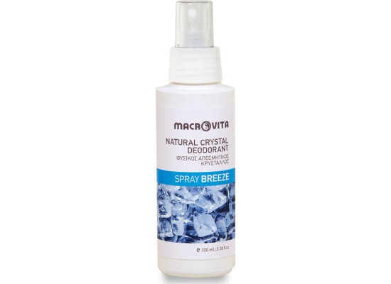 Macrovita Breeze Αποσμητικός Κρύσταλλος σε Spray 100ml