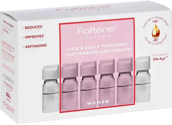 Foltene Hair & Scalp Treatment Αμπούλες Μαλλιών κατά της Τριχόπτωσης για Γυναίκες 12x6ml