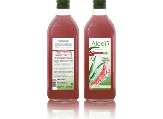 Genomed Aloe G Πόσιμη Γέλη Αλόης με Ρόδι 1000ml 