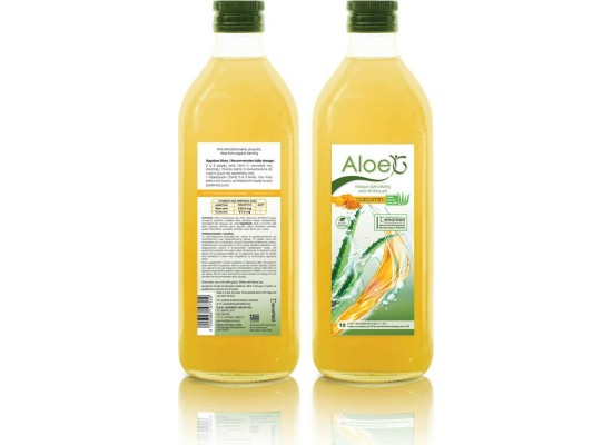 Genomed Aloe G Πόσιμη Γέλη Αλόης με Κουρκουμά 1000ml 