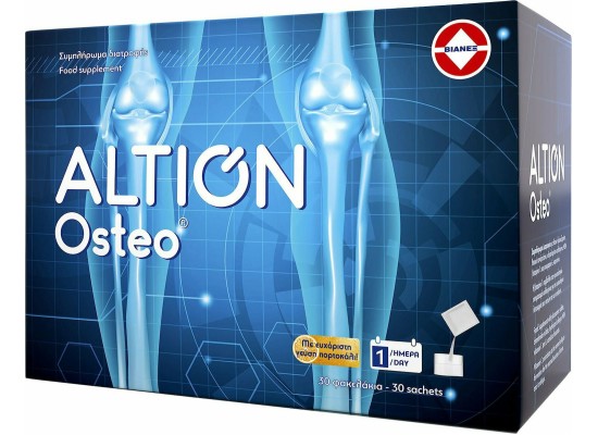 Altion Osteo Συμπλήρωμα Διατροφής για την Υγεία των Αρθρώσεων 30 φακελίσκοι 