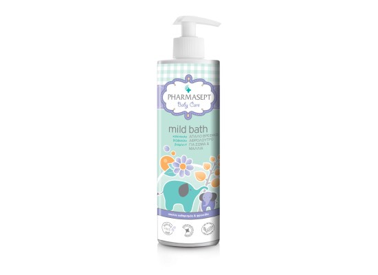 Pharmasept Baby Care Mild Bath Απαλό Βρεφικό Αφρόλουτρο για Σώμα και Μαλλιά 500ml