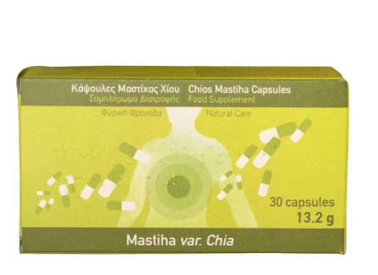 Mastiha Therapy Συμπλήρωμα Μαστίχας Χίου 350mg 30 Κάψουλες