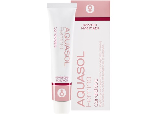 Aquasol Femina Candidiasis Cream Gel για Μυκητιασική Κολπίτιδα 30ml