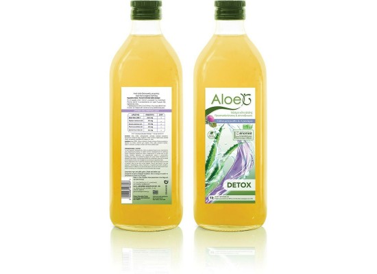 Genomed Aloe G Πόσιμη Γέλη Αλόης με Γαϊδουράγκαθο & Αγκινάρα 1000ml 