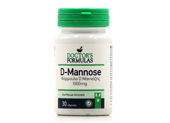 Doctro's Formula D-Mannose Συμπλήρωμα Διατροφής για τη Φυσιολογική Λειτουργία του Ουροποιητικού Συστήματος 30 κάψουλες