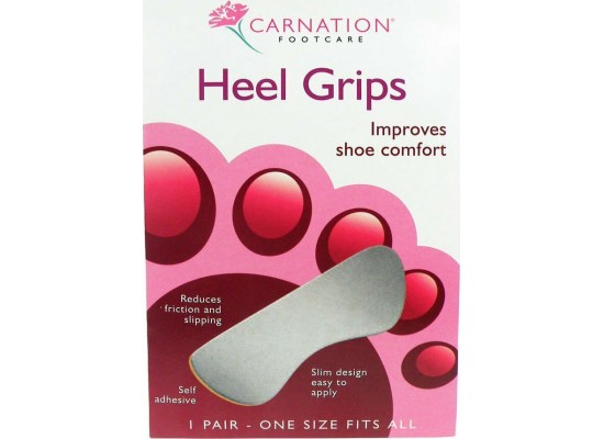 Carnation Heel Grips Αυτοκόλλητα Προστατευτικά Παπουτσιού 1 Ζεύγος
