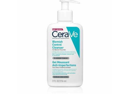 Cerave Blemish Control Cleanser Gel Καθαρισμού για Δέρμα με Τάση Ακμής 236ml