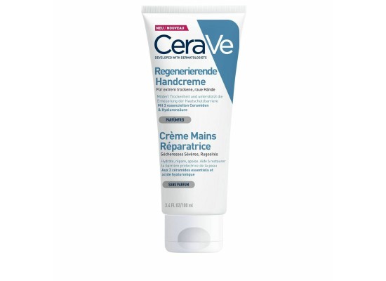 CeraVe Reparative Cream Hand Ενυδατική Κρέμα Χεριών Για Πολύ Σκασμένο Δέρμα 100ml
