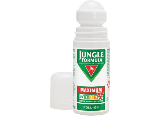 Omega Pharma Jungle Formula Maximum Εντομοαπωθητική Λοσιόν σε Roll On/Stick 50ml