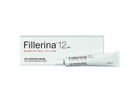 Fillerina 12 HA Densifying-Filler Eye Contour Cream Grade 5 Ενισχυμένη Κρέμα Ματιών για Αναπλήρωση του Δέρματος & Γέμισμα των Ρυτίδων Βαθμός 5 15ml