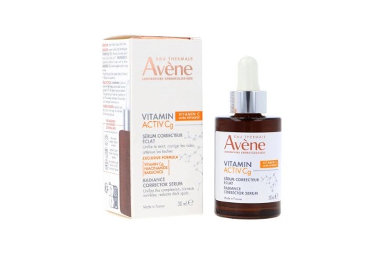 Avene Vitamin Activ Cg Radiance Corrector Serum Επανορθωτικός Ορός Προσώπου για Λάμψη 30ml