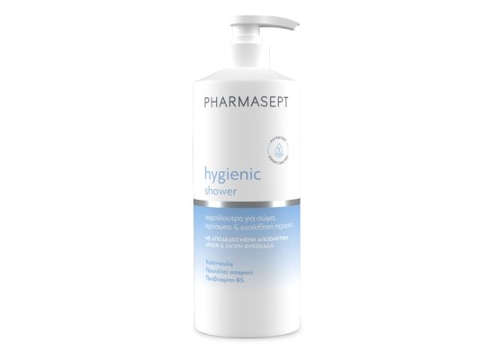 Pharmasept Hygienic Shower Αφρόλουτρο για Πρόσωπο , Σώμα & Ευαίσθητη Περιοχή με Αντλία 500ml