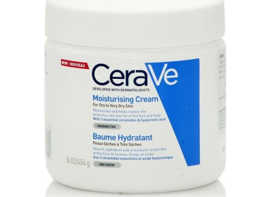 CERAVE Moisturizing Cream Ενυδατική Κρέμα Για Ξηρές- Πολύ Ξηρές Επιδερμίδες 454gr