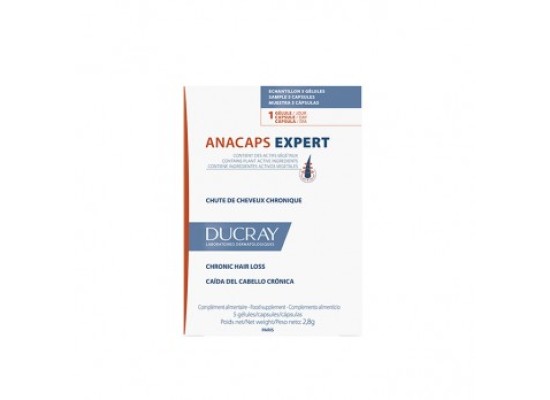 DUCRAY Anacaps Expert Συμπλήρωμα Διατροφής για την Χρόνια Τριχόπτωση 30 Κάψουλες