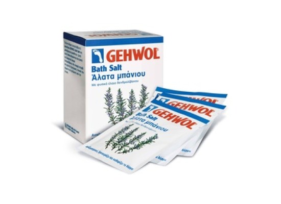 Gehwol Med Bath Salt Άλατα μπάνιου για πόδια και σώμα με φυσικό έλαιο δενδρολίβανου 250gr