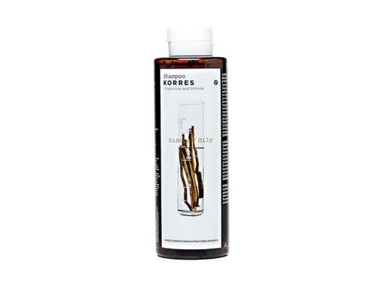 Korres Shampoo Liquorice & Urtica Σαμπουάν με Γλυκόρριζα & Τσουκνίδα για Λιπαρά Μαλλιά 250ml