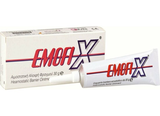 EMOFIX Heamostatic Barrier Ointment Αιμοστατική Αλοιφή Φραγμού 30gr