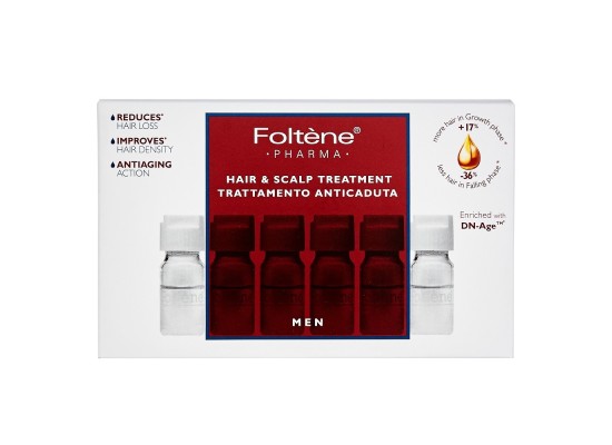 Foltene Hair & Scalp Treatment Αμπούλες Μαλλιών κατά της Τριχόπτωσης για Άνδρες 12x6ml