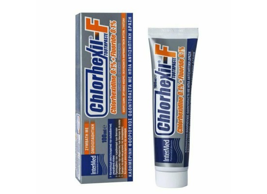 INTERMED Chlorhexil F Toothpaste Οδοντόκρεμα κατα της Ουλίτιδας 100ml