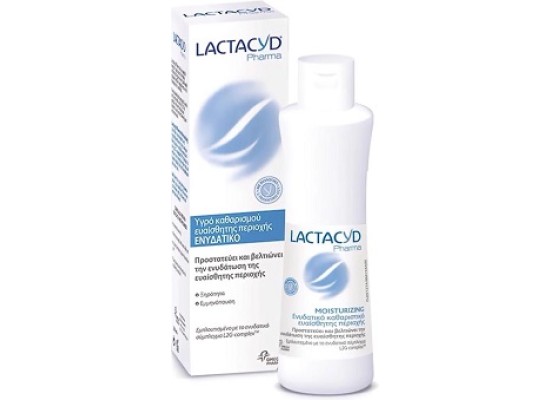 Lactacyd Pharma Moisturizing Ενυδατικό Καθαριστικό Ευαίσθητης Περιοχής 250ml