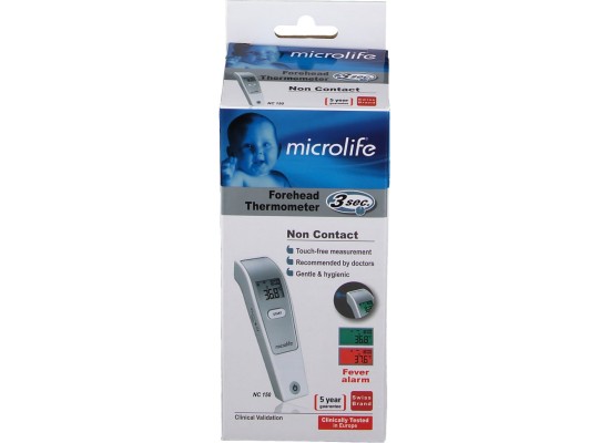 MICROLIFE NC 150 Ψηφιακό Θερμόμετρο Μετώπου με Υπέρυθρες - Κατάλληλο για Μωρά