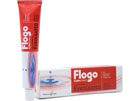 FLOGO Calm Cream Κρέμα για την Ανακούφιση Ερεθισμών & Εγκαυμάτων 50ml