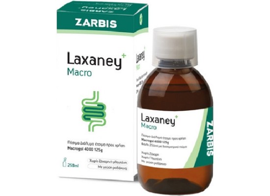 ZARBIS Laxaney + Macro Πόσιμο Διάλυμα Κατά της Δυσκοιλιότητας 250ml