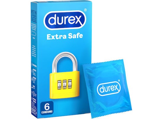 DUREX Προφυλακτικά Extra Safe 6τμχ