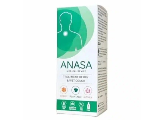 Superfoods Anasa Σιρόπι για τη Θεραπεία του Ξηρού και Παραγωγικού Βήχα 120ml