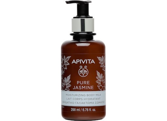 Apivita Pure Jasmine Ενυδατική Lotion Σώματος με Άρωμα Γιασεμί 200ml