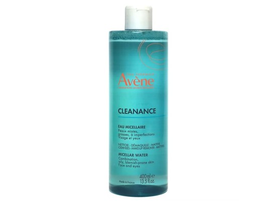 Avene Micellar Water Καθαρισμού & Ντεμακιγιάζ Cleanance για Πρόσωπο & Μάτια 400ml