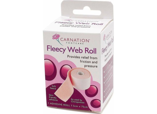 Carnation Fleecy Web Roll  Προστατευτικό Αφρώδες Αυτοκόλλητο σε Ρολό 7.5cm x 75cm