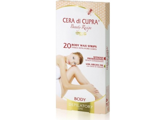 CERA DI CUPRA Body Face Strips Ταινίες Αποτρίχωσης Σώματος 20τμχ