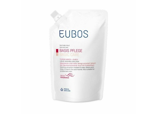 Eubos Red Liquid Washing Emulsion Refill Ανταλλακτικό 400ml