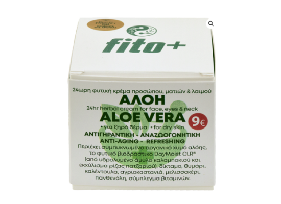 FITO+ Aloe Vera 24H Face Cream Ενυδατική Κρέμα Προσώπου 50ml