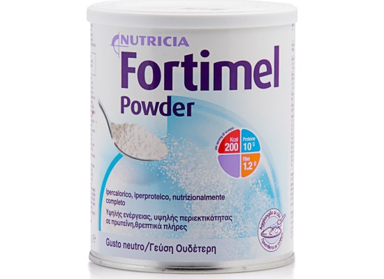 Nutricia Fortimel Powder Πλήρες Διατροφικό Συμπλήρωμα με Βιταμίνες & Πρωτεϊνη & Μέταλλα για Ειδικούς Ιατρικούς Σκοπούς 335gr