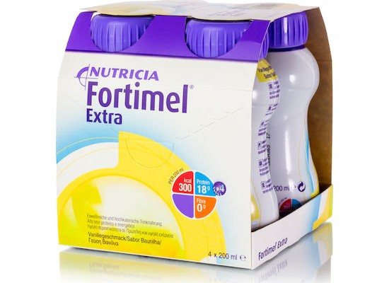 Nutricia Fortimel Extra 1.5kcal 4 x 200ml Βανίλια