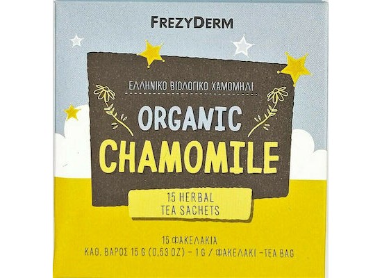 FREZYDERM Χαμομήλι Organic Chamomile 15 Φακελάκια 1gr