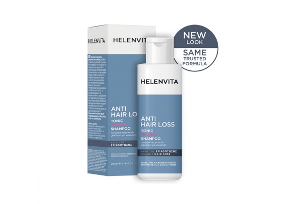 Helenvita Anti Hair Loss Tonic Women Σαμπουάν κατά της Τριχόπτωσης για Όλους τους Τύπους Μαλλιών 200ml
