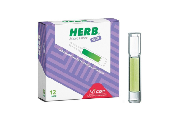 HERB Micro Filter 12 Πίπες για Slim Τσιγάρο