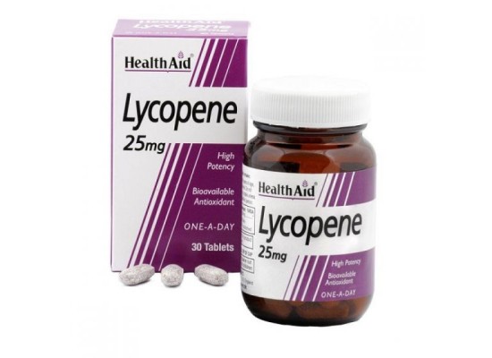 HEALTH AID Lycopene  25mg Λυκοπένιο 30 κάψουλες