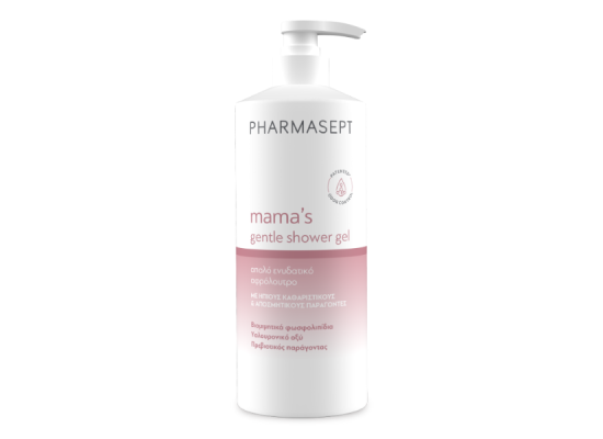 PHARMASEPT Mama’s Gentle Shower Gel Απαλό Ενυδατικό Αφρόλουτρο 500ml