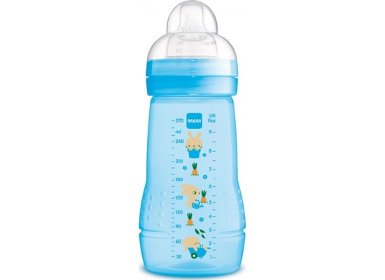 MAM Easy Active Baby Bottle Πλαστικό Μπιμπερό 2m+ 270 ml