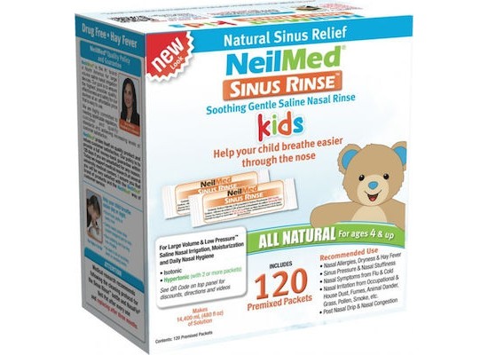 NeilMed Sinus Rinse Kids Ανταλλακτικά Φακελάκια Ρινικού Αποφρακτήρα για Παιδιά 120τμχ