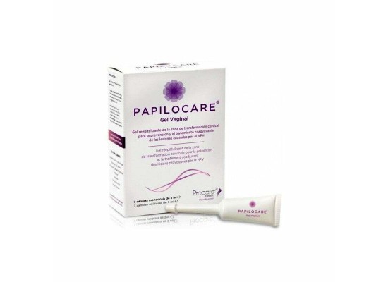Procare Papilocare Vaginal Gel For HPV Gel για την Ευαίσθητη Περιοχή με Αλόη 7 x 5ml