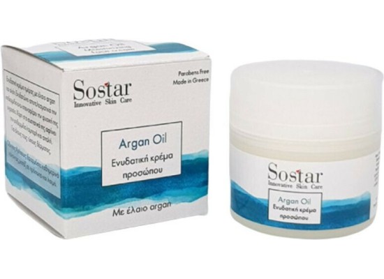 Sostar Focus Argan Oil Ενυδατική Κρέμα Προσώπου Ημέρας για Κανονικές Επιδερμίδες με Aloe Vera 50ml