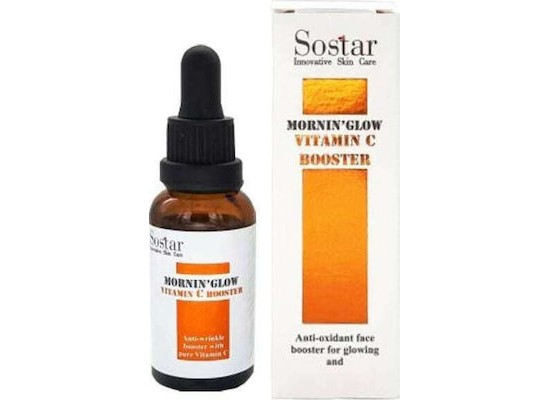 Sostar Mornin' Glow Vitamin C Booster Serum Προσώπου με Βιταμίνη C 30ml