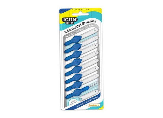 Stoddard Dental Icon Μεσοδόντια Βουρτσάκια 0.6mm Μπλε 8τμχ